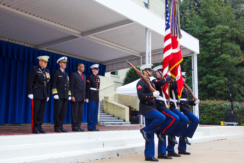 Pentagon Cake Cutting Ceremony