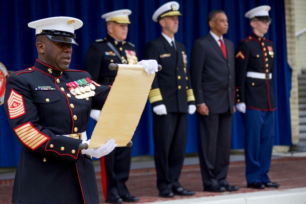 Pentagon Cake Cutting Ceremony