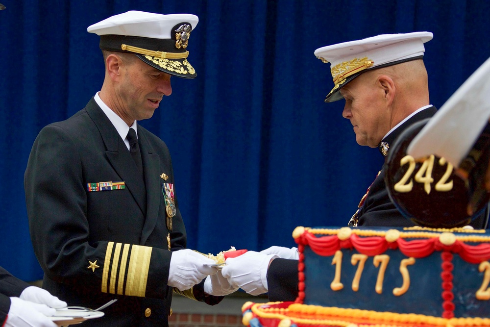 Pentagon Cake Cutting Ceremony