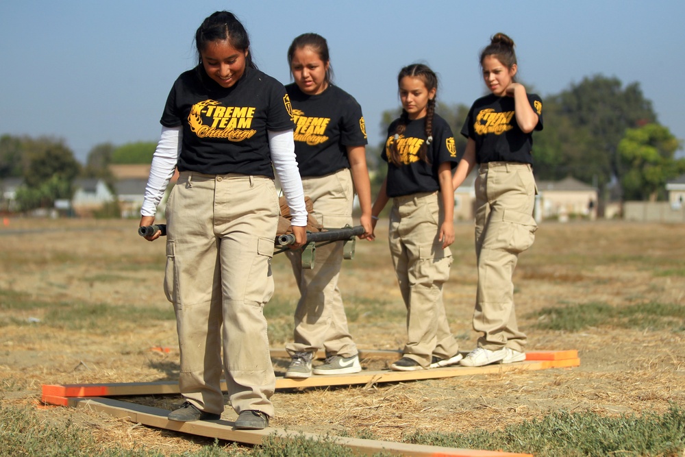 California Cadet Corps Cadets take on Xtreme Team Challenge