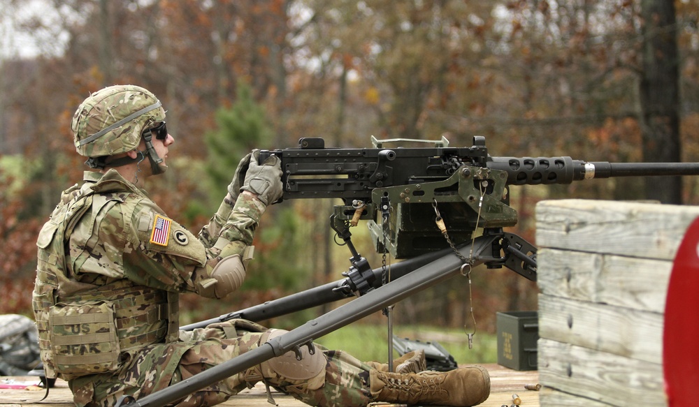 Another first at Knox - 1st TSC fires crew-served weapons