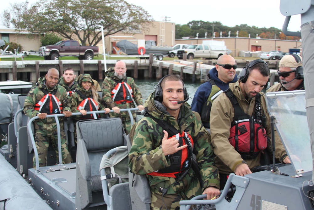 UFC Fighter Experiences Tactical Boat Maneuvers