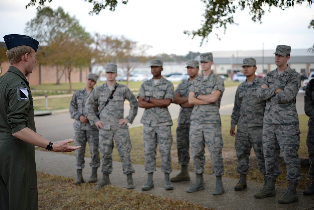 Cadets see operational Air Force at Columbus AFB