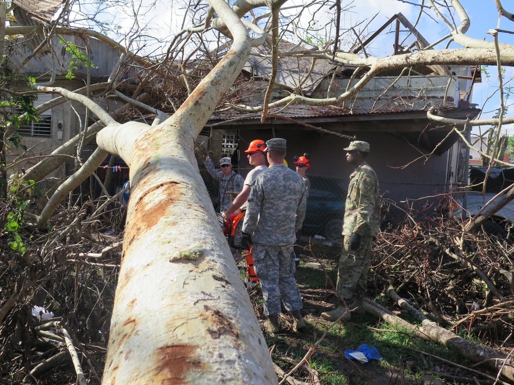 South Carolina National Guard Responds to Hurricane Maria