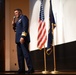 Vice Adm. Karl Schultz speaks during a Veterans Day event at NSU