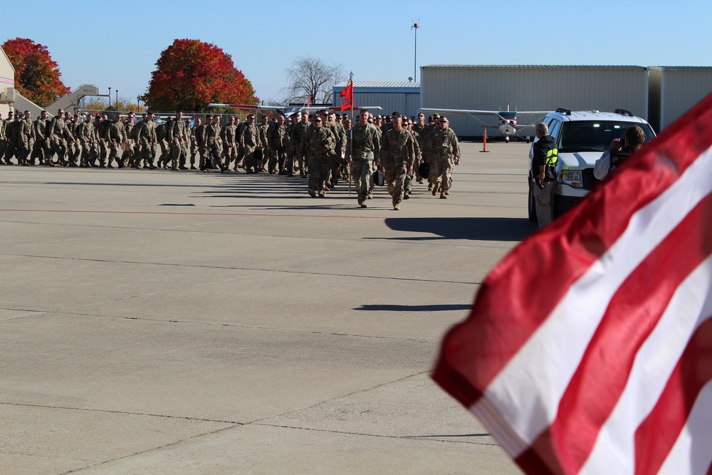 207th Horizontal Engineer Company closes out a successful deployment in the Middle East