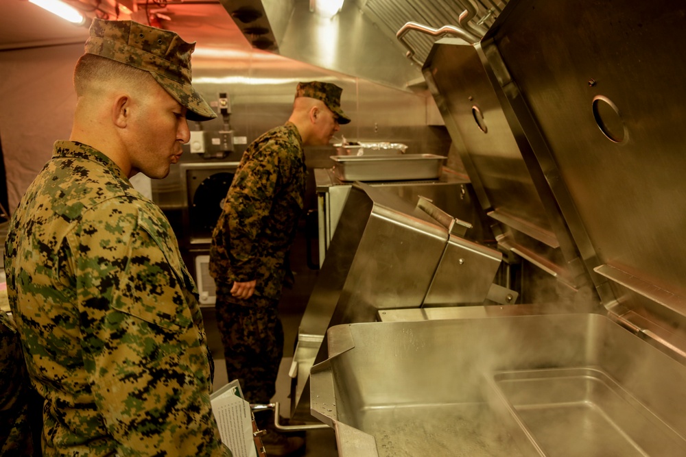 Heating up the kitchen: 2nd MLG Food Service Company compete to be the best