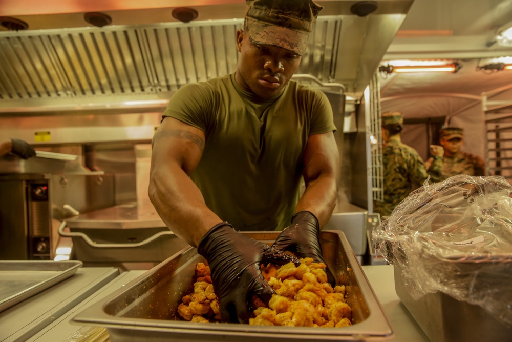 Heating up the kitchen: 2nd MLG Food Service Company compete to be the best