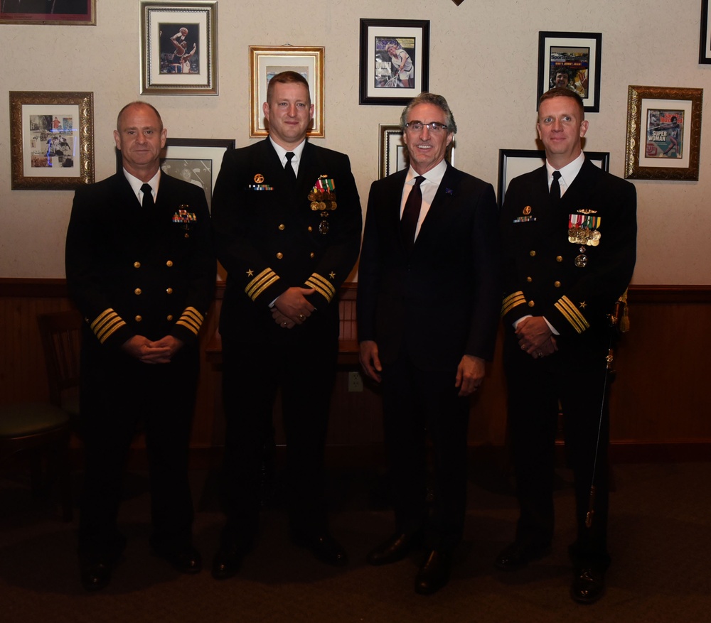 USS North Dakota Change Of Command