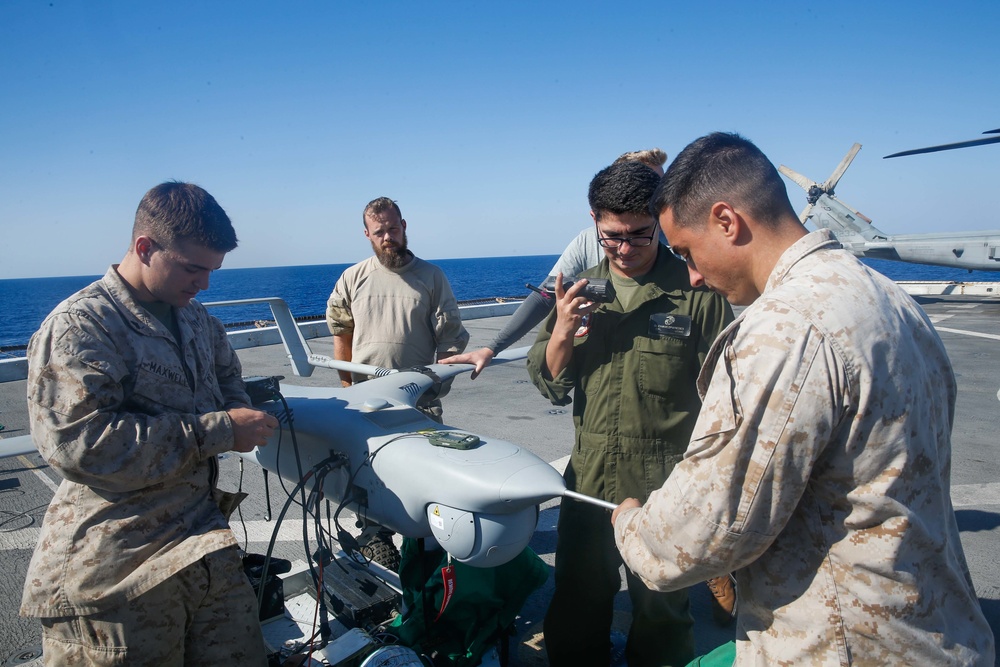 RQ-21A Blackjack takes flight