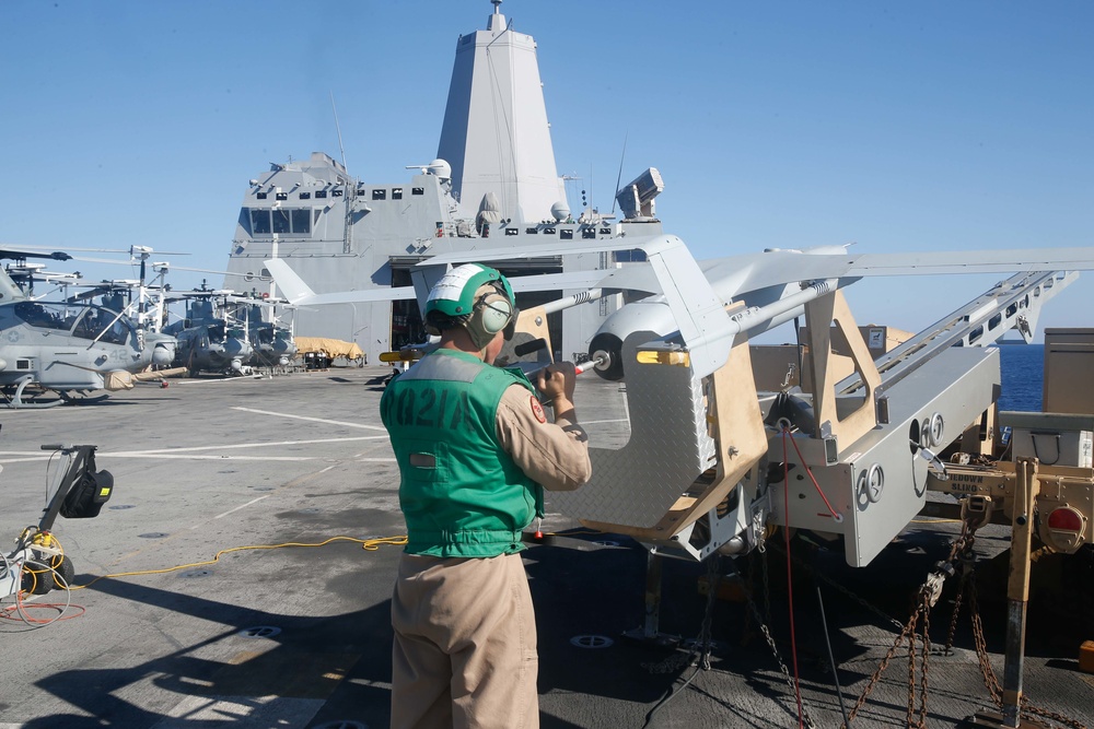 RQ-21A Blackjack takes flight