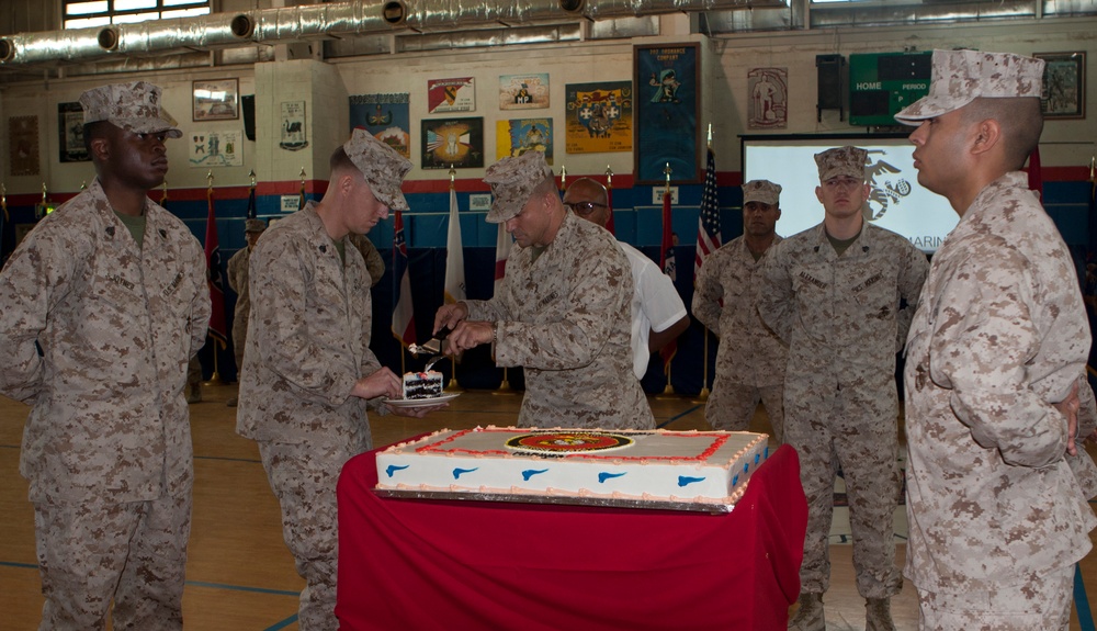 242nd U.S. Marine Corps Birthday Celebration Camp Arifjan, Kuwait