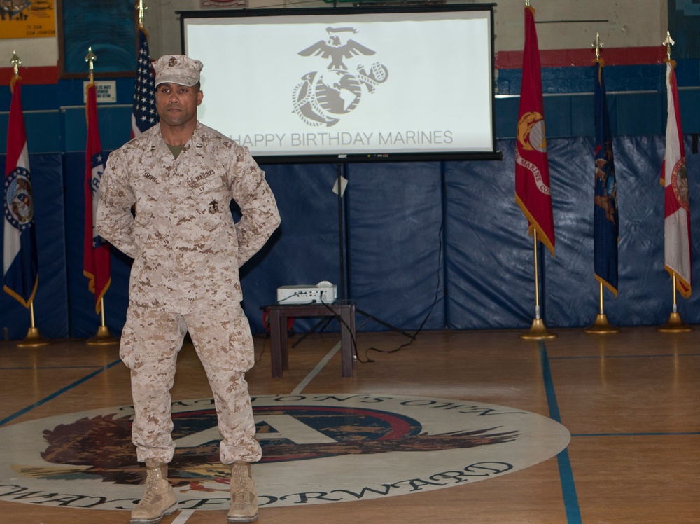 242nd U.S. Marine Corps Birthday Celebration Camp Arifjan, Kuwait