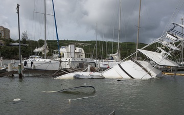 Salvaging boats, protecting the environment: The aftermath of Hurricane Maria