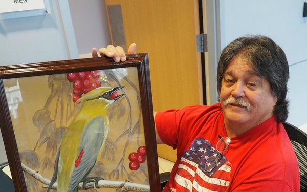 Veteran ;art masters' showcase stunning originals, works of art