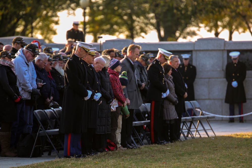 U.S. Marine Corps' Birthday Wreath Laying Ceremony
