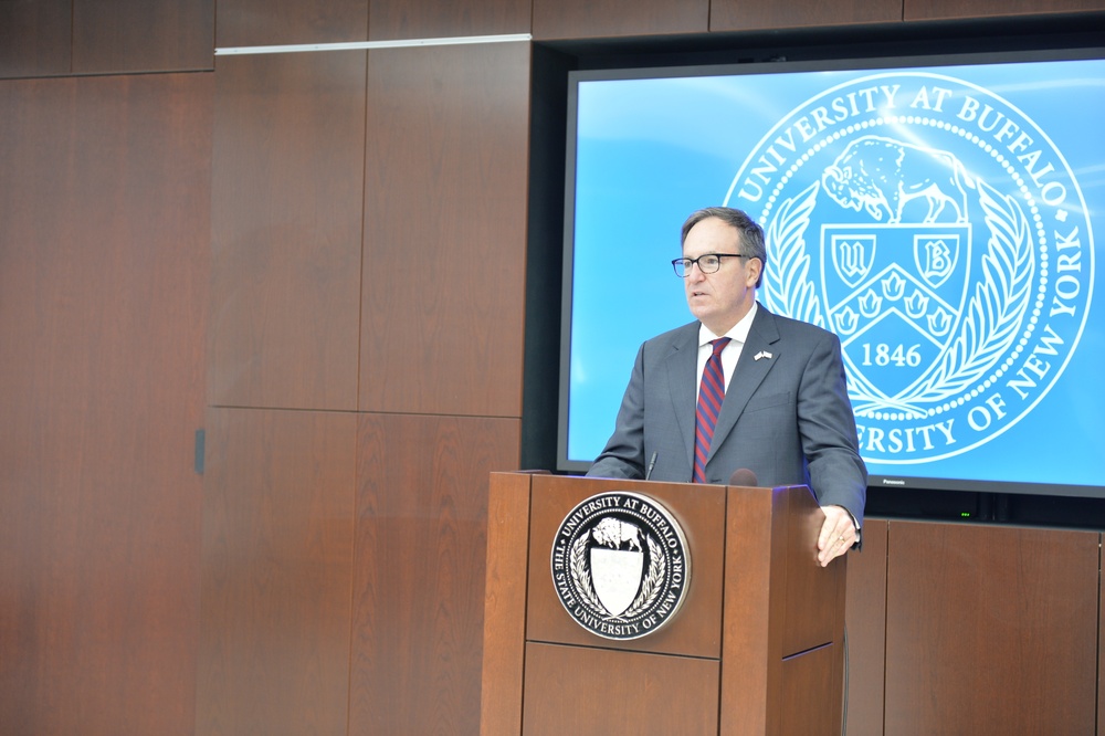 University of Buffalo holds Veteran's Day Ceremony