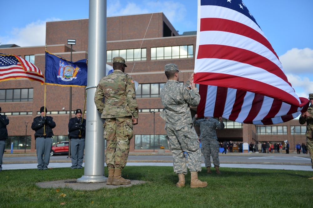 University of Buffalo holds Veteran's Day Ceremony