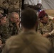 U.S. Army Maj. Gen. White meets with ISF leadership near Al Qaim, Iraq