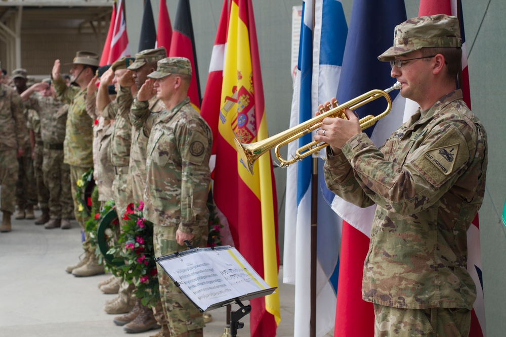 CJTF-OIR Commemorates Remembrance and Veteran's Day