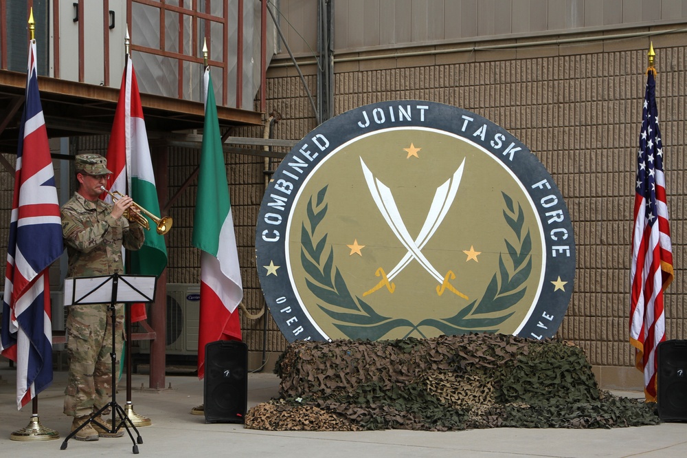 CJTF-OIR Commemorates Remembrance and Veteran's Day