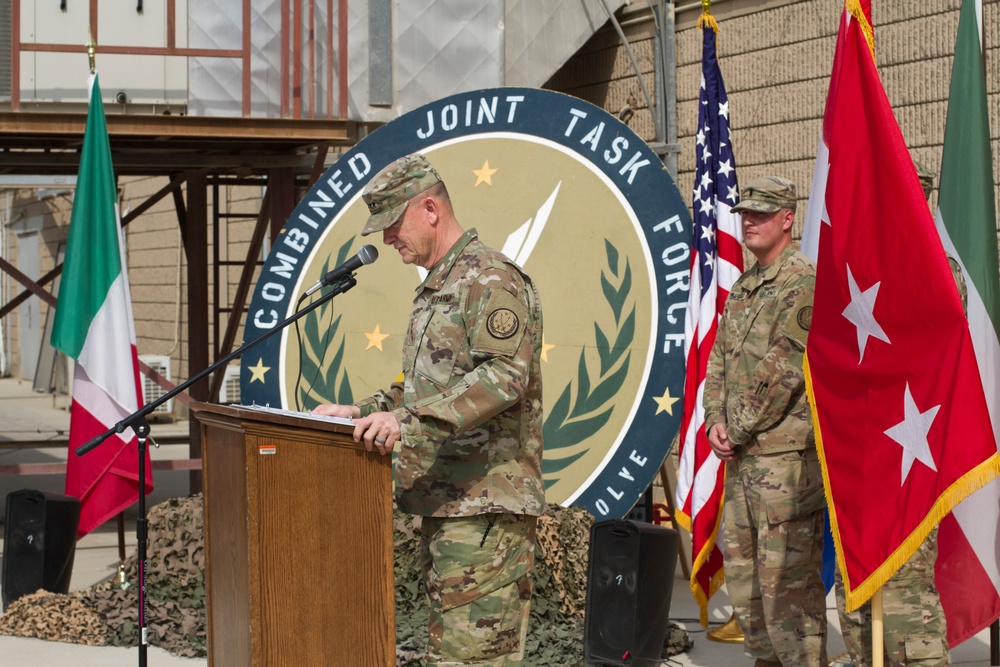 CJTF-OIR Commemorates Remembrance and Veteran's Day