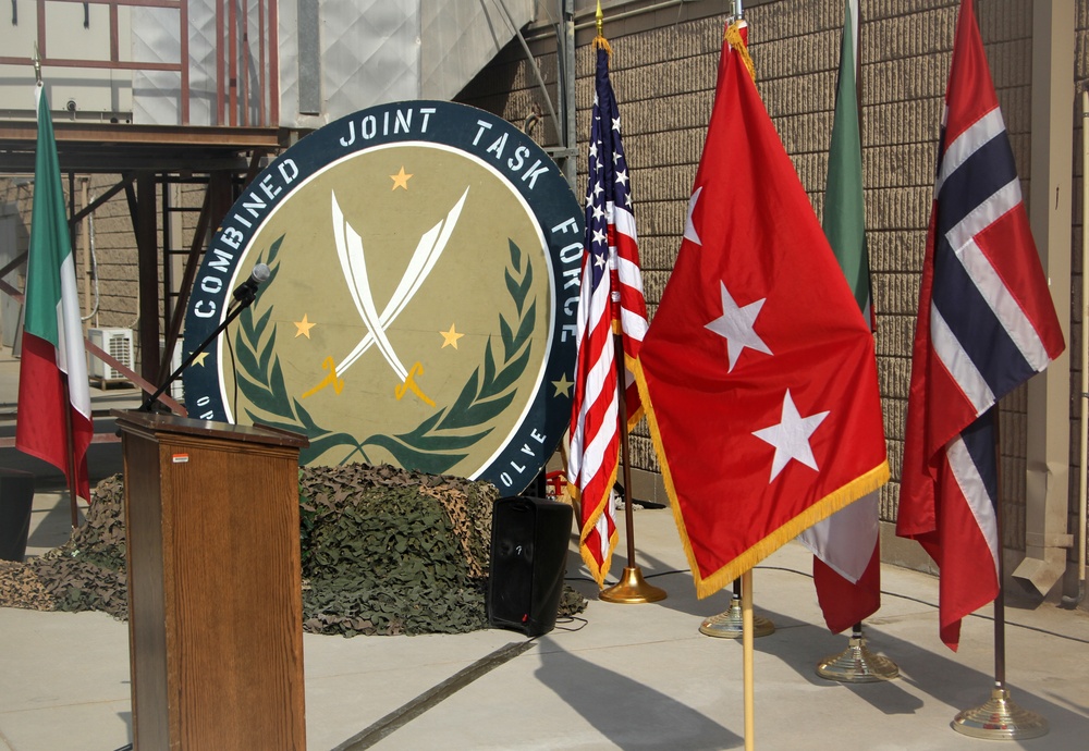 CJTF-OIR Commemorates Remembrance and Veteran's Day