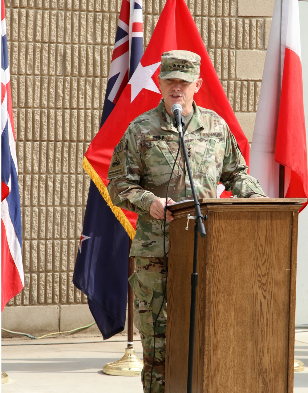 CJTF-OIR Commemorates Remembrance and Veteran's Day