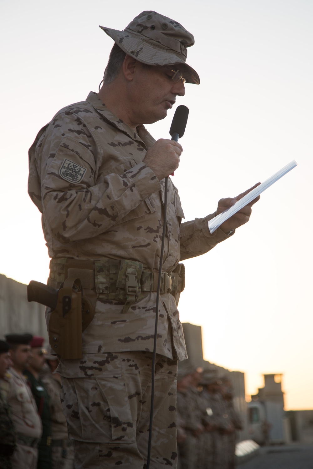 Task Force Besmaya celebrates Spanish National Day - CJTF-OIR
