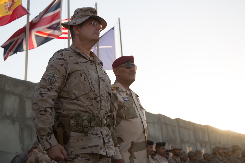Task Force Besmaya celebrates Spanish National Day - CJTF-OIR