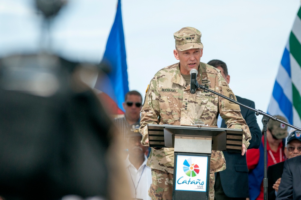 Veterans Day Celebration at Catanos, Puerto Rico