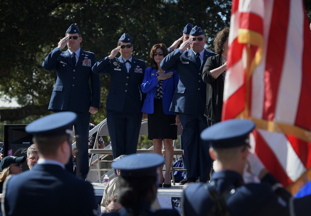 Keesler Air Force Base Recognizes Veterans in Gulf Coast Veterans Day Parade