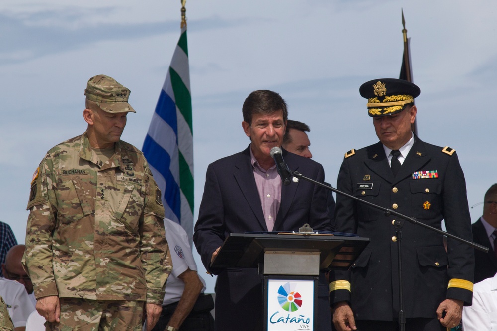 Speaker Introduces Lt. Gen. Buchanan