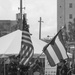 Flags Salute During Veterans Day Ceremony