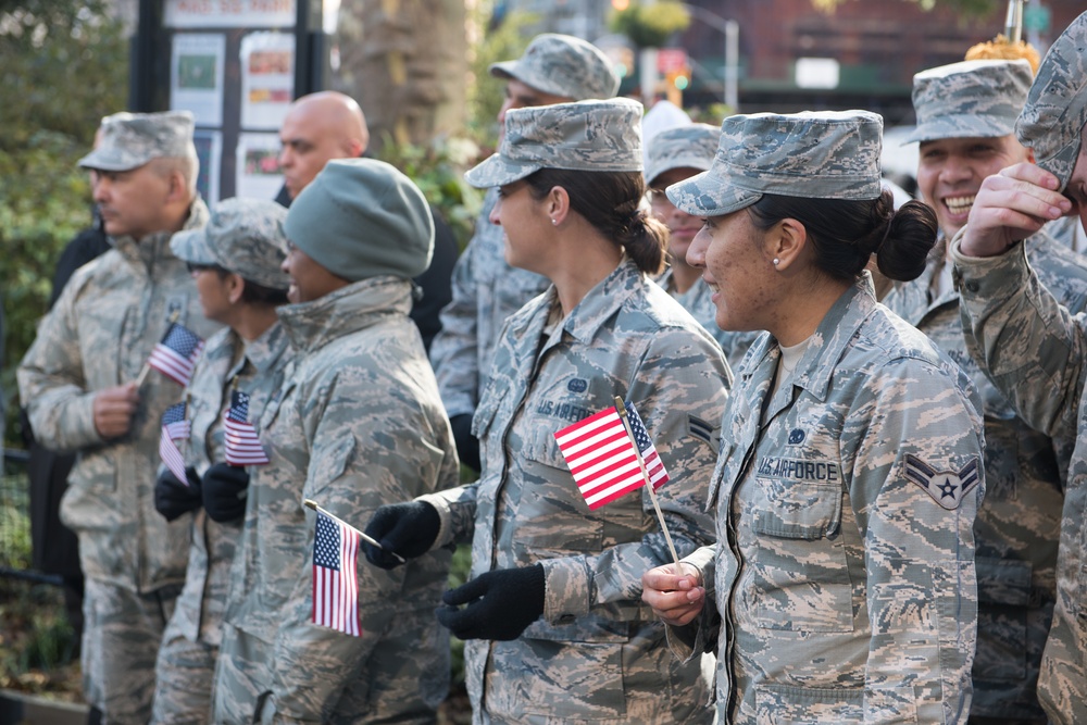 2017 New York City Veterans Day Parade