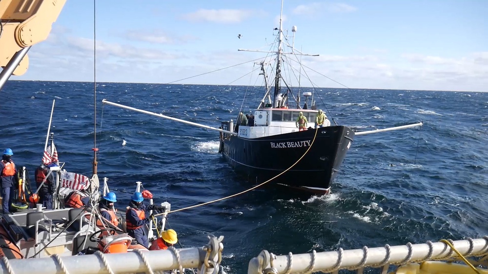 Coast Guard tows disabled fishing vessel with 30,000 lbs. catch off New Hampshire coast