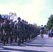 Paratroopers assigned to 3rd Brigade Combat Team march in Veterans Day parade, Southern Pines, N.C., Nov. 11, 2017