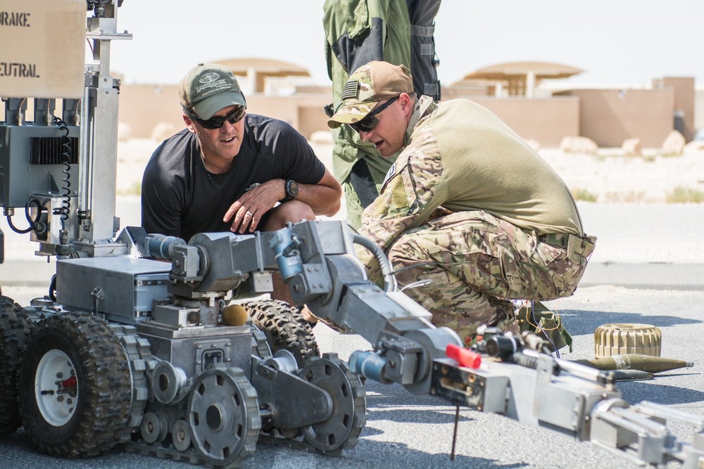 Fire Prevention Week begins at Al Udeid with a Touch-A-Truck event