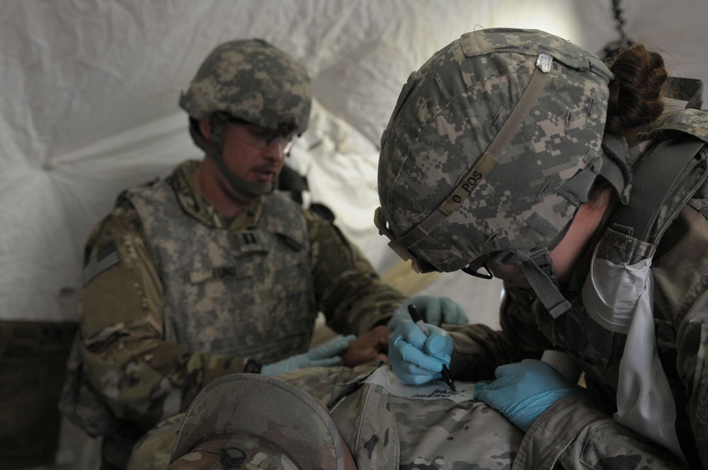 Warfighter 18-2 mass casualty drill