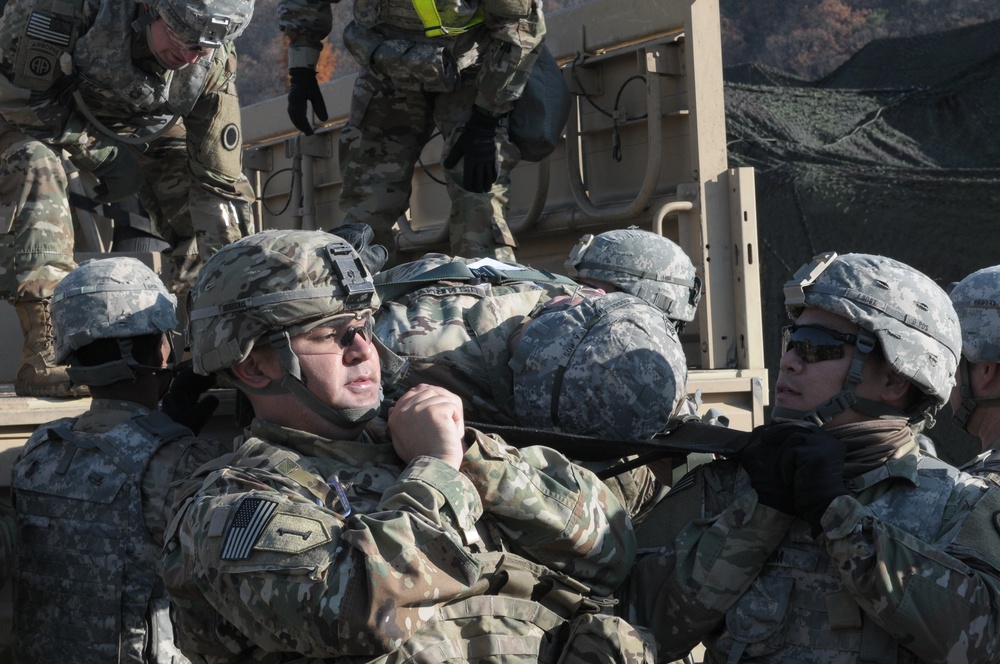 Warfighter 18-2 mass casualty drill