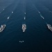 USS Ronald Reagan, USS Theodore Roosevelt and USS Nimitz Strike Groups Conducting a Three-Carrier Strike Force Exercise