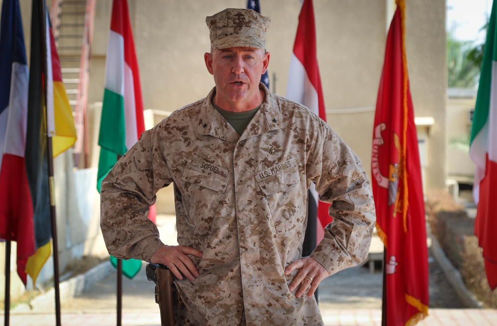 Marines Celebrate 242nd Birthday in Baghdad