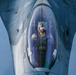 KC-135 refuels F-16 above Afghanistan