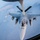 KC-135 refuels F-16 above Afghanistan