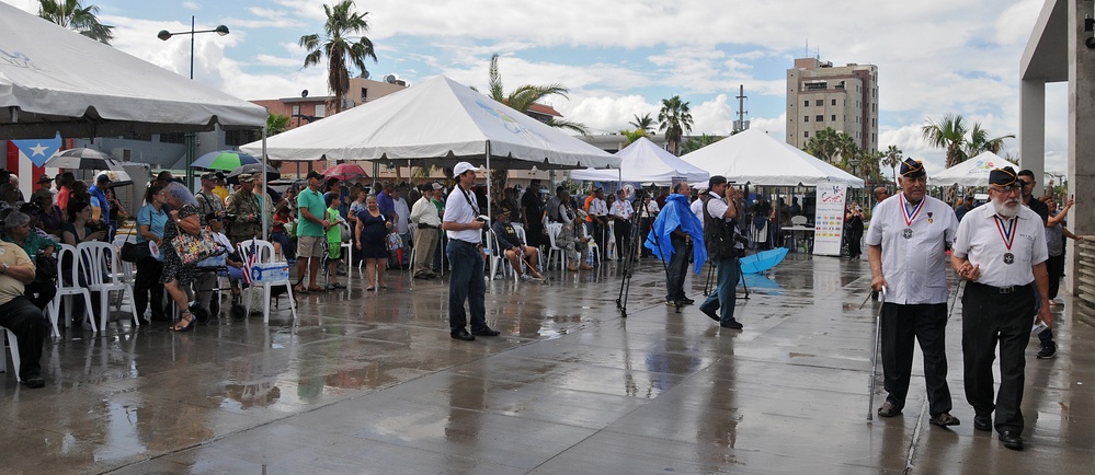 Puerto Rico celebrates Veterans Day despite weather