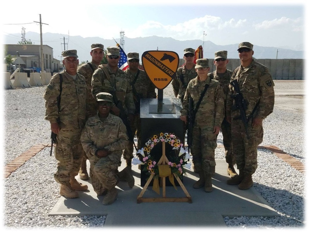 Engineers construct memorial to fallen 1st Cav. Soldiers