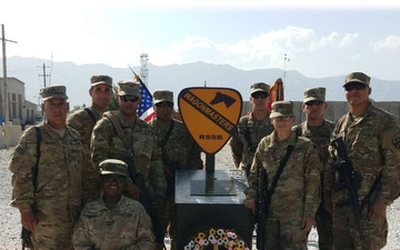 Engineers construct memorial to fallen 1st Cav. Soldiers