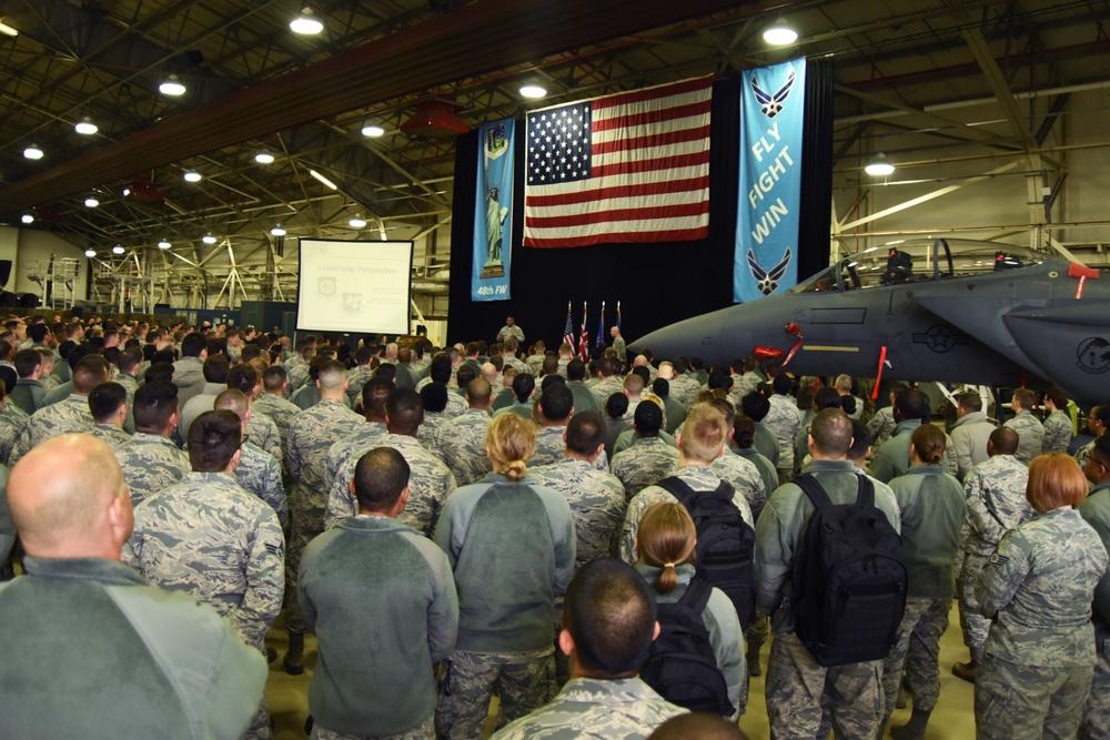 3rd Air Force leadership visits Liberty Wing