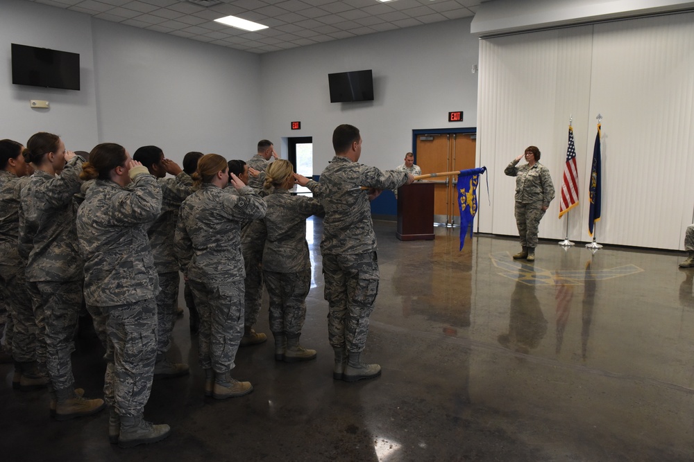 Lt. Col. Angela Stateler Assumes Command of 171st FSS