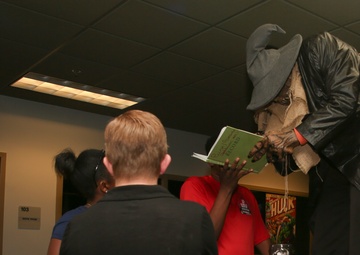 Afterburners host Halloween party